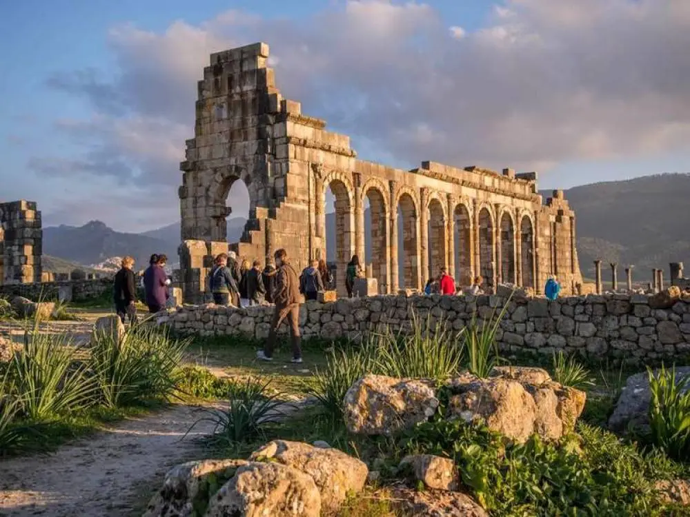 Discover Moroccan Heritage: Fes to Volubilis and Meknes Day Trip